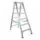 Krause Stabilo kétoldalon járható létra 2x6 fokos