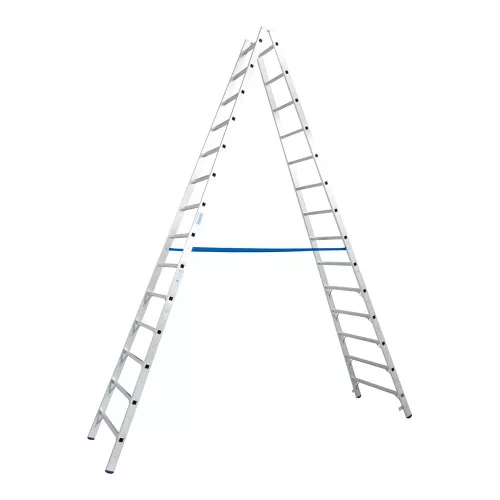 Krause Stabilo két oldalon járható létra, létrafokos 2x14 fokos