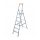 Krause Monto Solidy alu háztartási létra 6 fokos