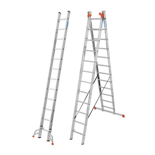 Krause Tribilo létrafokos sokcélú létra 3x12 fokos