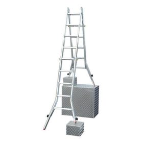   Krause Televario teleszkópos csuklós létra 4 szárhosszabbítóval 4x5 fokos