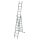 Krause Stabilo létrafokos sokcélú létra, háromtagú, lépcsőfunkcióval 3x8 fokos