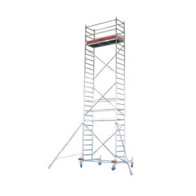   Krause Stabilo gurulóállvány 10-es sorozat, járólap hossz.: 2,5 m, munkamagasság 7,4 m (741349)