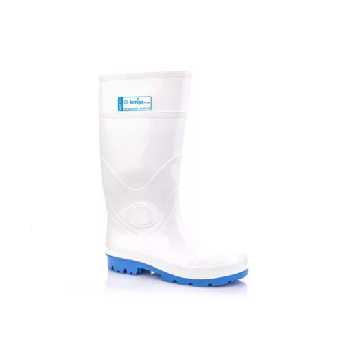 Lemigo Bart S5 SRC PVC hosszúszárú csizma fehér 46