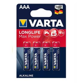   Varta AAA mikro elem LR03 LONGLIFE MAX POWER 1,5V (4db/csomag) (4 703 101 404)