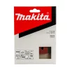 Makita 114x102 mm csiszolópapír tépőz. BARNA K150 10 db