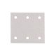 Makita 114x102 mm csiszolópapír tépőz. FEHÉR K100 10 db