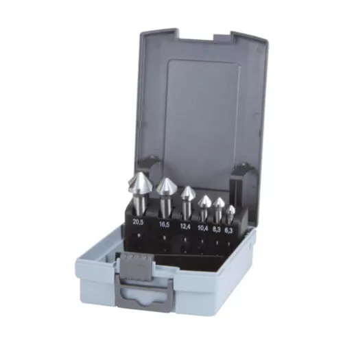 Makita süllyesztő fúrószár készlet HSS háromélű P-73592 6 részes