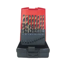   Makita HSS-Co5% fémfúrószár készlet hengeres befogással 19 részes 1-10mm
