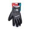 Makita  munkavédelmi kesztyű mártott NITRIL bevonattal 7-es vágásbiztos (M) 8