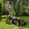 Riwall PRO RPM 5355 önjáró benzinmotoros 4 az 1-ben funyíró 196cm3, 5,4LE, 53cm