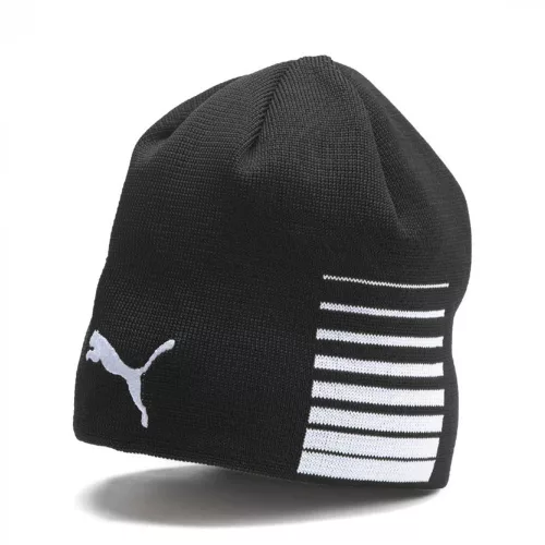 Puma Reversible Beanie - fehér/fekete Fekete