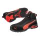 Puma Madrid S1PL FO SR munkavédelmi bakancs Fekete/Piros - 47