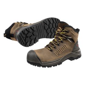   Puma Iron HD Brown Mid S3S FO LG SR munkavédelmi bakancs Barna - 40