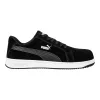 Puma Iconic Black Low S1PL ESD FO HRO SR munkavédelmi cipő Fekete - 39
