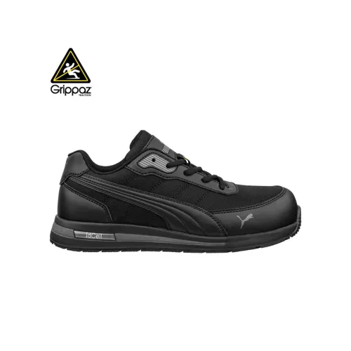 Puma Epic BLK Low S3S ESD FO HRO SR munkavédelmi cipő fekete 41
