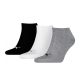 Puma sneaker zokni - 3pár/csomag Fehér/Szürke - 47/49