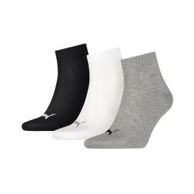 Puma unisex zokni - 3pár/csomag Fehér/Szürke - 35/38