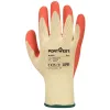 Portwest A100 Latex mártott kesztyű Narancs - S