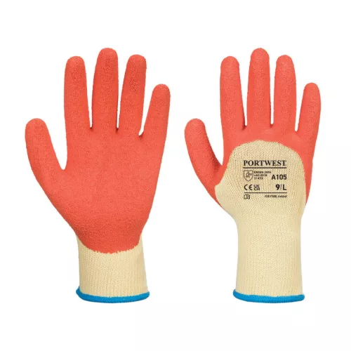Portwest A105 Grip Xtra kesztyű Sárga/Narancs - L
