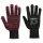 Portwest A110 Nylon PVC pontozott kesztyű Fekete - XL