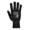 Portwest A110 Nylon PVC pontozott kesztyű Fekete - XL