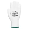 Portwest A110 Nylon PVC pontozott kesztyű Fehér/Kék - XS