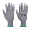 Portwest A121 PU ujjbegymártott kesztyű Szürke - XL