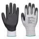 Portwest A124 Grip 13 PU gyémántkötésű kesztyű (12 pár) Szürke/Fekete - L