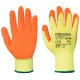 Portwest A150 Classic Grip latex kesztyű Sárga/Narancs - S