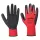 Portwest A174 Flex Grip latex kesztyű Piros/Fekete - L