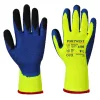 Portwest A185 Duo-Therm kesztyű Sárga/Kék - L