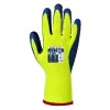 Portwest A185 Duo-Therm kesztyű Sárga/Kék - L