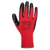 Portwest A310 Flexo Grip nitril kesztyű Piros/Fekete - XL