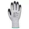 Portwest A312 Grip 13 Diamind Knit kesztyű (12 pár) Szürke/Fekete - L