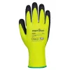 Portwest A340 Hi-Vis Grip védőkesztyű - Latex Sárga/Fekete - XL