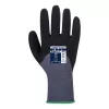 Portwest A352 DermiFlex Ultra védőkesztyű Szürke/Fekete - M