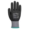 Portwest A354 DermiFlex Ultra Pro kesztyű -homokos nitril Fekete - M