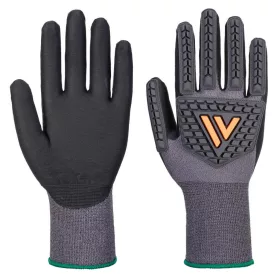   Portwest A715 Grip 15 nitril ütésálló kesztyű Fekete - M