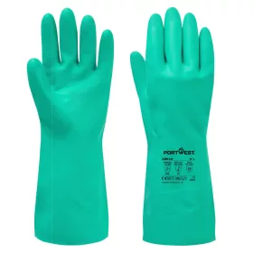   Portwest AB810 Nitrosafe Essential Multipack vegyszerálló védőkesztyű Zöld - XXL