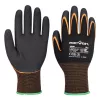 Portwest AP35 Grip 15 dupla nitril mártással ellátott kesztyű Fekete/Narancs - XL