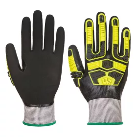   Portwest AP55 Waterproof Cut Impact vágásbiztos kesztyű Sárga/Fekete - S