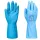 Portwest AP76 FD Chemical B Latex könnyű kesztyű (12 pár) Kék - L