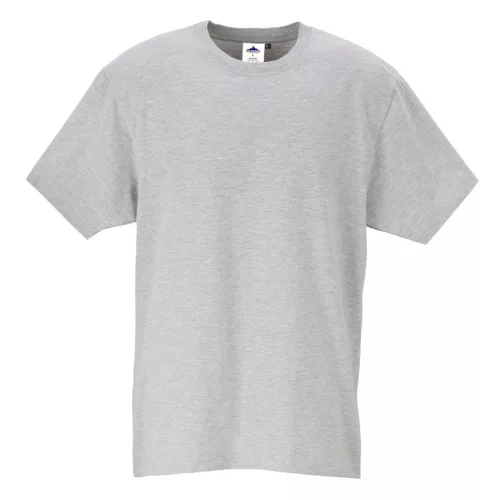 Portwest B195 Turin prémium póló Heather szürke - 3XL