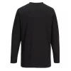 Portwest B196 Hosszú ujjú póló Fekete - 3XL