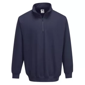Portwest B309 Sorrento zippzáras pulóver Navy - 3XL