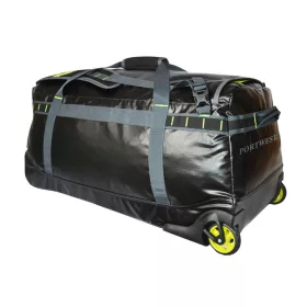   Portwest B951 PW3 100L Vízálló Duffle gurulós táska Fekete