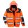 Portwest C466 Hi-Vis Classic Bomber dzseki Narancs/Fekete - M