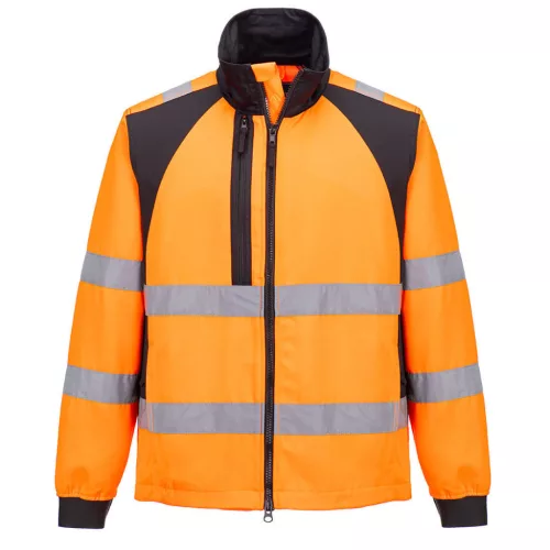 Portwest CD861 WX2 Eco Hi-Vis Work kabát Narancs/Fekete - 3XL