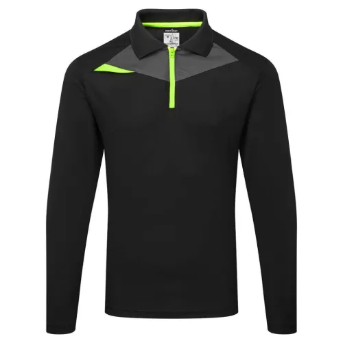 Portwest DX414 DX4 hosszú ujjú póló L/S Fekete - XXL